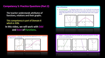 TExES 7-12 (235) Math Exam Competency 5: Practice Part 2