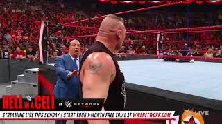 Brock Lesnar brutally attacks Rey Mysterio and his son: Raw