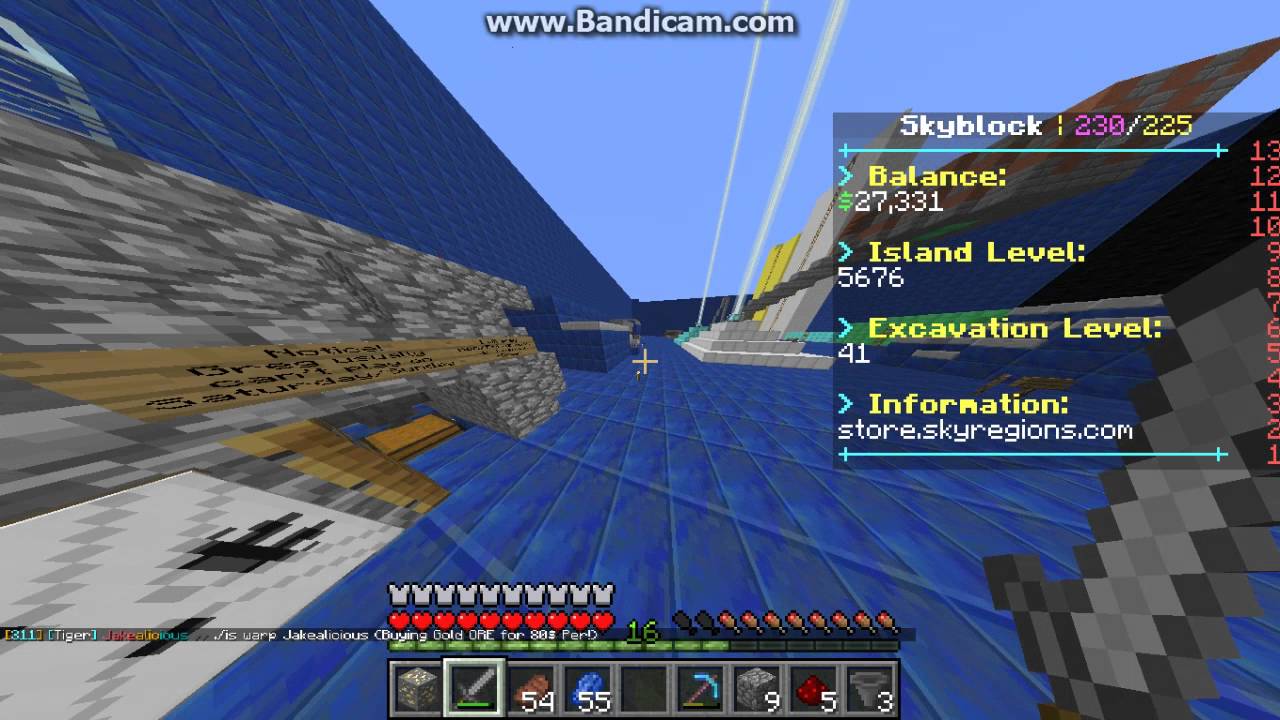 skyregions ep 1 Showing off our number 3 spot island!
