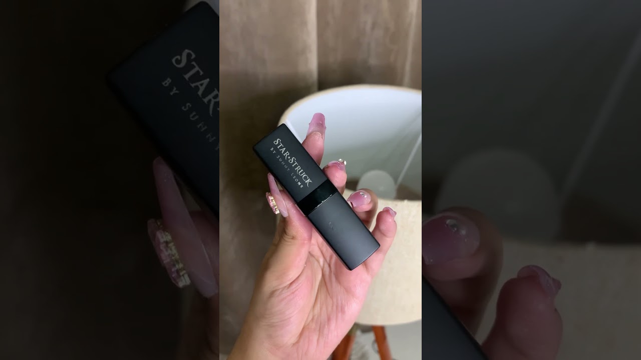 Trying Star-Struck By Sunny Leone Lipcolor 🥵|