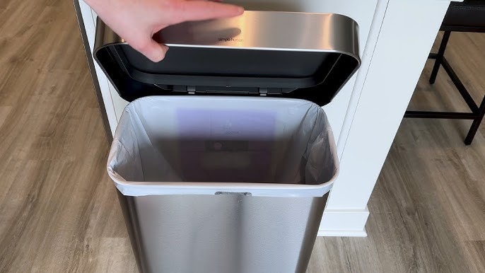 Simplehuman's new trash cans have voice commands and Wi-Fi - The Verge