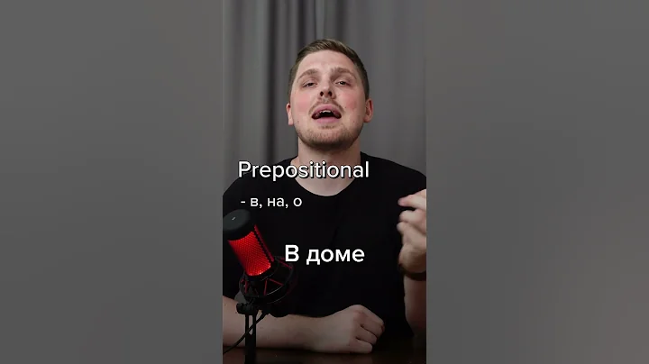 Prepositional case in Russian