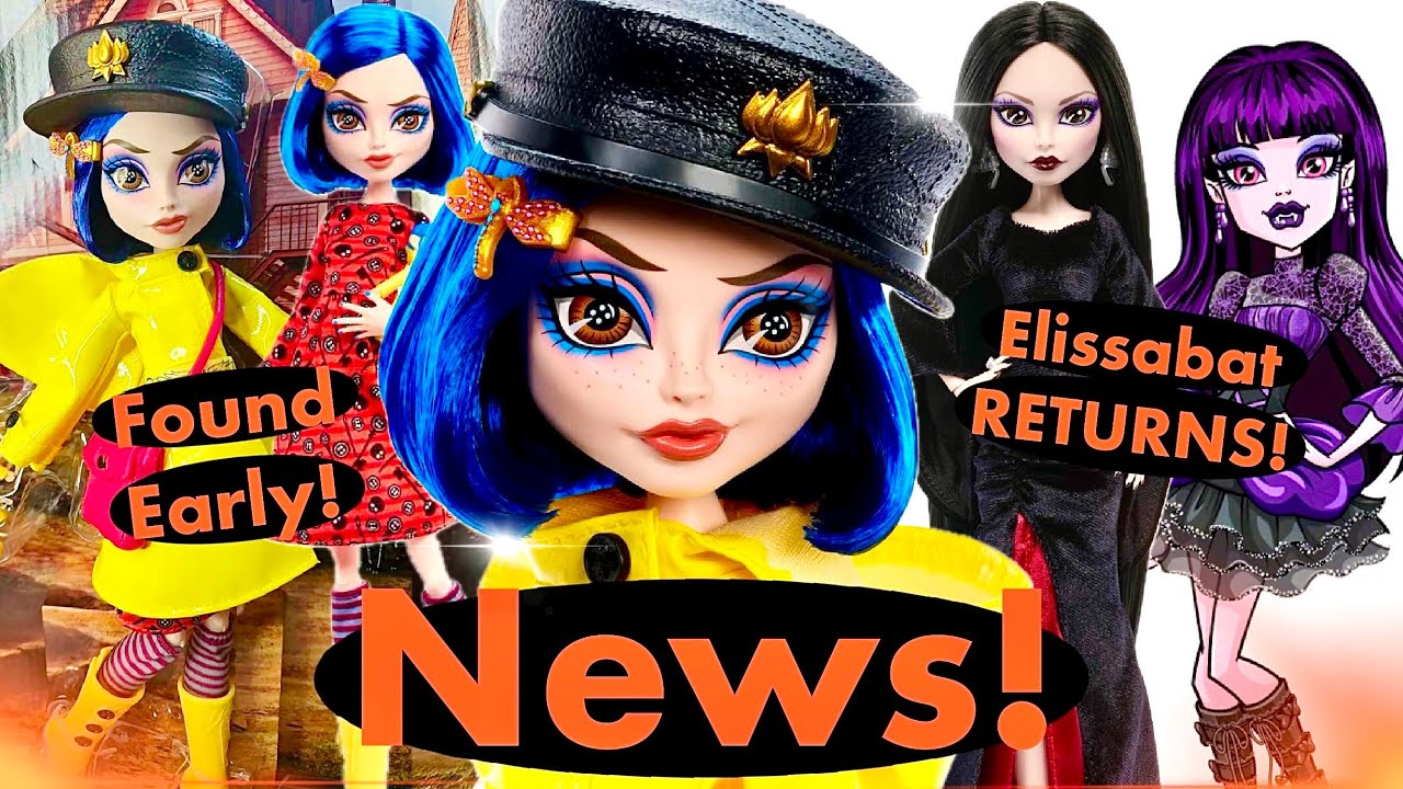 🎀💀MONSTER HIGH💀🎀| 2026 NEWS❗️| Coraline Jones SKULLECTOR Doll FOUND EARLY, G3 Elissabat & MORE!!🍵🔥