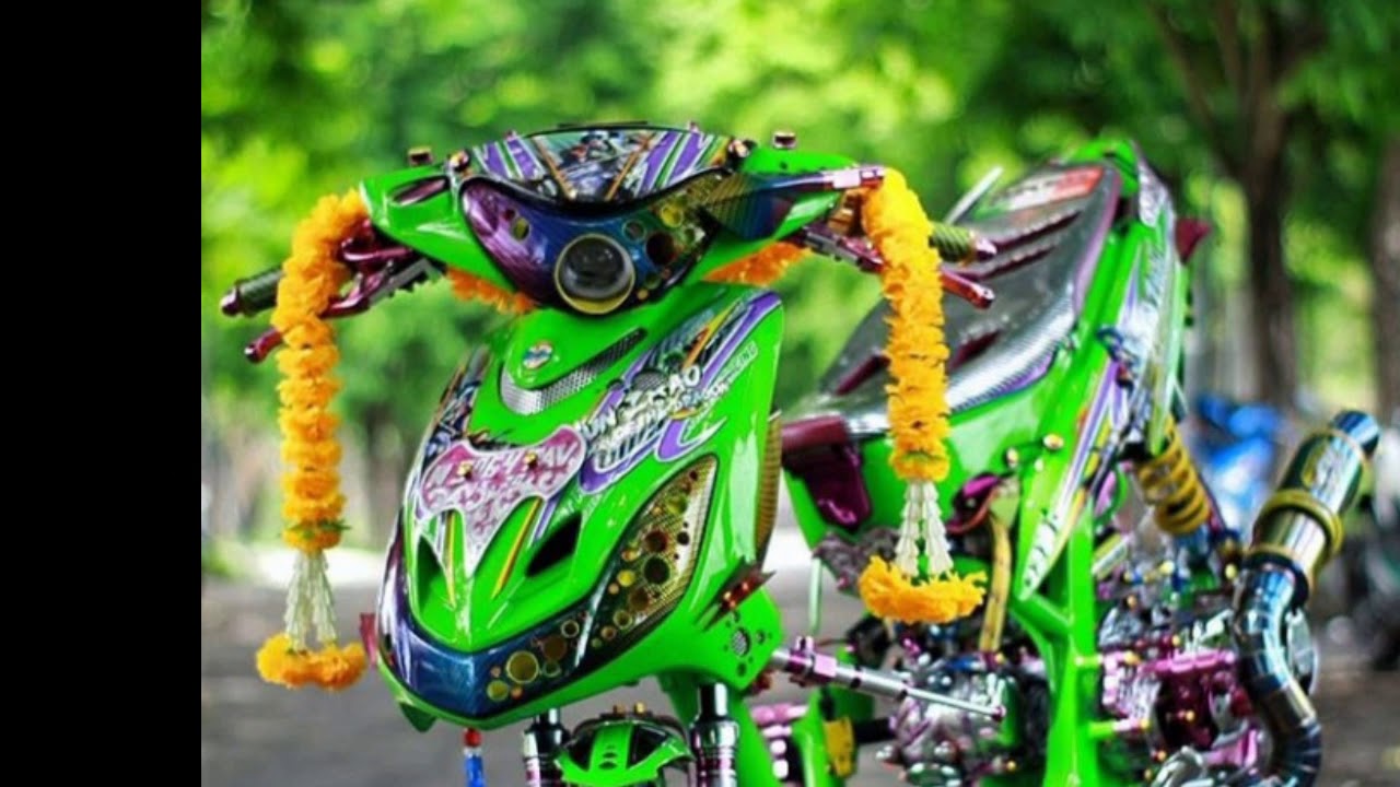 Modifikasi mio babylook racing - YouTube