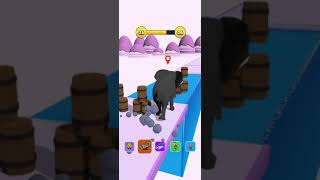Animal Go!🐘🦧🤣🕷Gameplay🎮 All levels Run game in (Android-IOS)#shorts #gameplay #tiktok screenshot 2