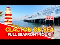 CLACTON ON SEA | Full tour of Clacton On Sea, Essex, England | 4K