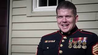 Ssgt. Ryan, USMC salutes realtor Steve Kahn.