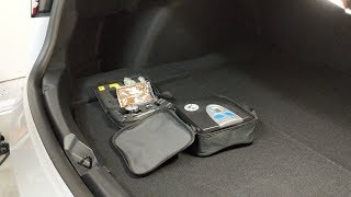 Overview of my tire repair kit and compressor which fit perfectly in
the model 3 trunk. kit: https://amzn.to/2qquv0o video ...
