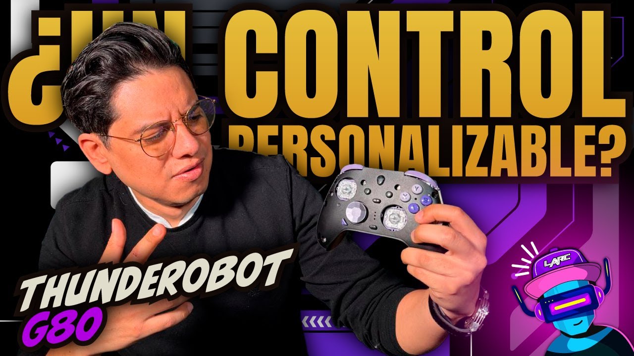 Thunderobot G80 el control con sticks intercambiables Hall Effect 🔥