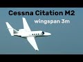 Cessna citation m2  3m giant edf rc airplane  4k  nesvacily 2023