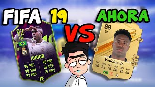 FUTURE STARS de FIFA 19 VS AHORA