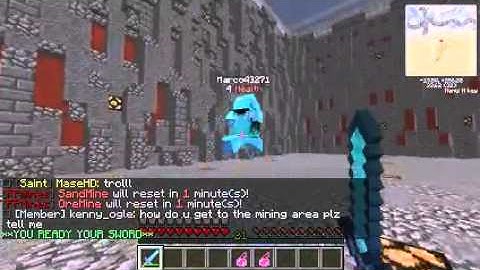 Marco43271 using Reach Hacks on FuriousPvP