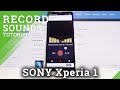 Comment enregistrer des sons dans sony xperia 1  activer lenregistreur de sons