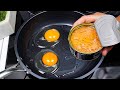 Easy Egg Recipe! Quick Breakfast in 5 minutes. Super Easy and Delicious Omelette Recipe!