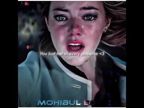 " He Lost Her 💔 " || Mohibul Editz | Spiderman Edit #/love #movie #song