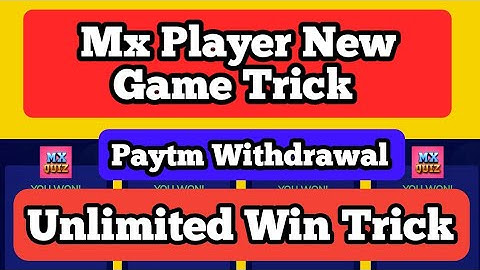 Mx Player New Game Hack Trick 2021 || Mx Player Game Hack