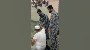 Rude Behaviour Makka police in Muslim  People When Praying Time #islamic #shortsfeed #shorts #viral