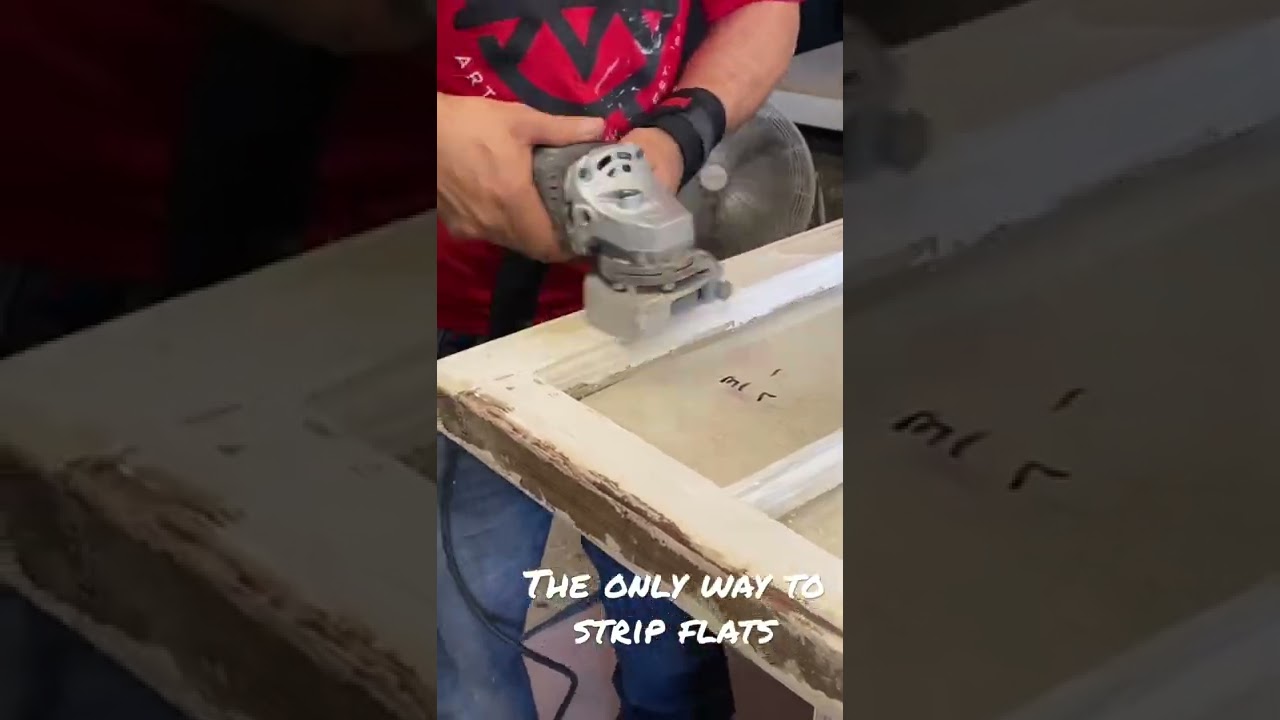 Stripping Wood Pro Style….