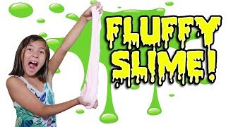 FLUFFY SLIME!!! How to DIY with Jillian!