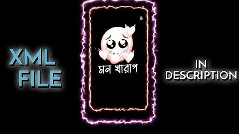 MOOD OFF XML FILE 😔🥀 || SAD ALIGHT MOTION PRESET 😔 || SAD NEW XML FILE #sad #sad_xml #sad_status