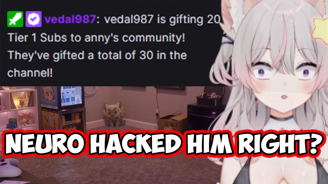 Anny Can't Believe Vedal Gifted Her Subs