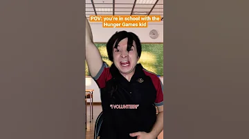 POV: you’re in school with the Hunger Games kid #shorts #hungergames #katnisseverdeen