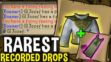 These are the Rarest Drops in Oldschool Runescape History! #19