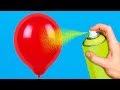 15 COOL LIFE HACKS WITH BALLOONS