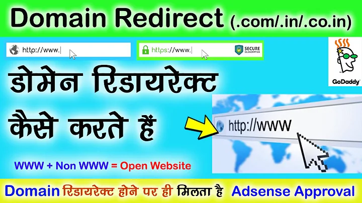 Domain Redirect Godaddy 2021 ll Redirect Http: + Https: ll Redirect Domain and Subdomain ll