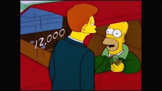 Homer Buys A Car
