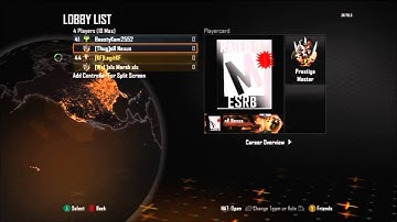 Black Ops 2 Custom XP Lobby Glitch -AFTER PATCH