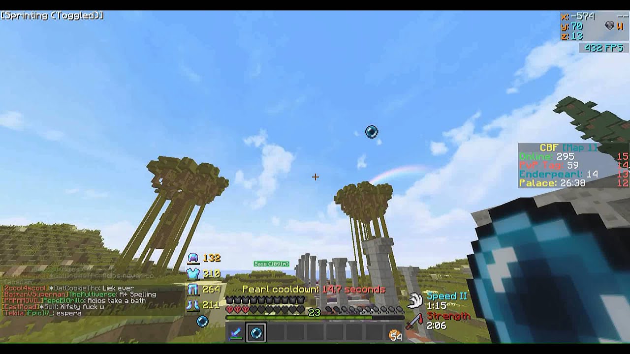 [Kohi] Cubecore Factions Map 1 | Sehnanigans #1 "Palace!"