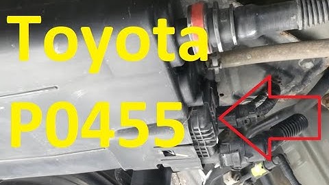 Causes and Fixes Toyota P0455 Code: Evaporative Emission Control System Leak Detected (gross leak)