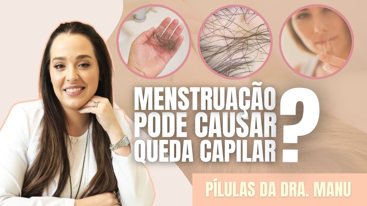 Menstruação causa queda de cabelo? - YouTube