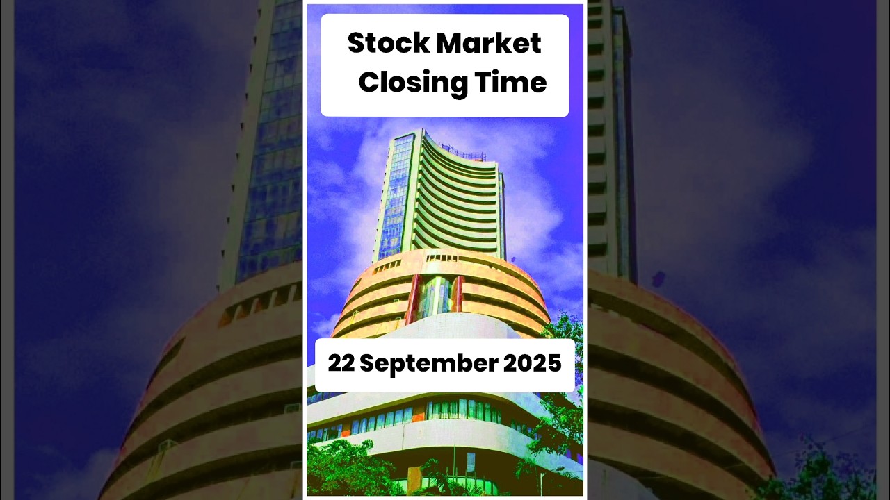 market closing time II Market analysis today II Market close today index
