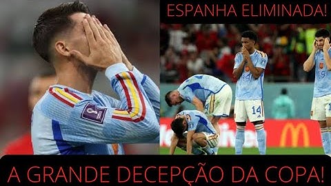 Espanha:a grande decepção dessa copa do mundo!Portugal atropela suiça!