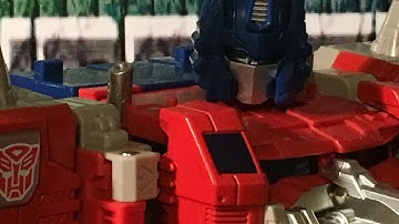 Video Review of the Transformers Titans Return Powermaster Optimus Prime with Apex