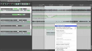 Intro to Music Production week 4: riding a fader in Reaper