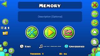 Week 1 of making a memory level (Don't hate)