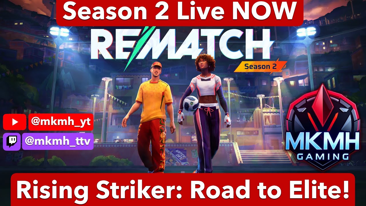 🔴REMATCH | Day2🔥 | Patch 7 | Season 2 Begins | Elite Striker Mode Activated⚽