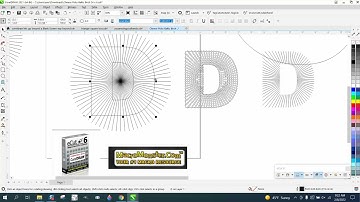 Corel Draw Tips & Tricks Circles in a Text or Font Part 9