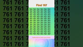 Can You Find Number 167? Profile