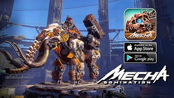 Mecha Domination: Rampage Gameplay (iOS/Android)