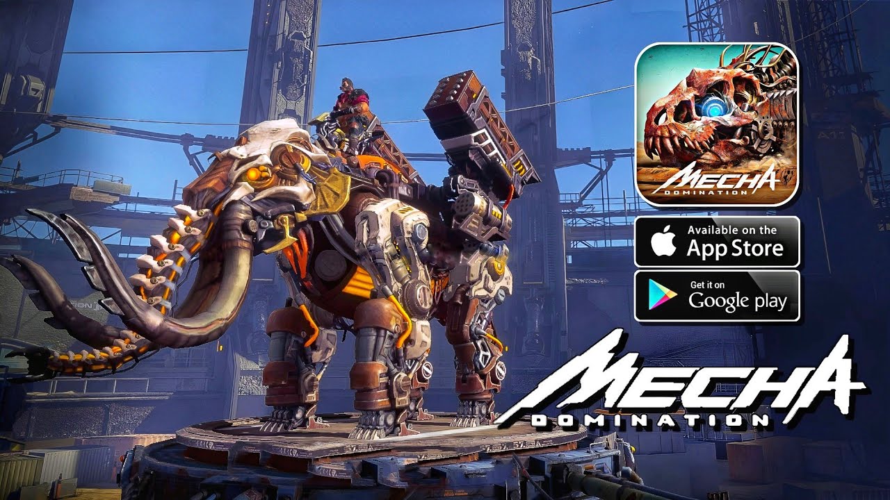 Mecha Domination: Rampage Gameplay (iOS/Android)