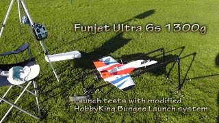 Funjet Ultra 6s  1 3 kg Bungee launch