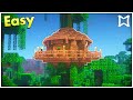 ► Minecraft Survival Jungle Tree House Tutorial! (EASY)