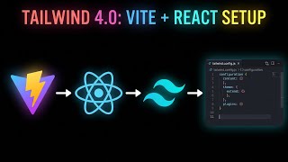Tailwind CSS 4.0 is finally here - The NEW way to install with Vite + React (2025-2026)