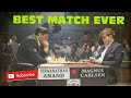 V.Anand vs M.Carlsen Best Game Ever World Chess Championship 2013 round ...