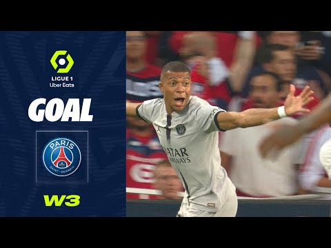 Goal Kylian MBAPPE (1' - PSG) LOSC LILLE - PARIS SAINT-GERMAIN (1-7) 22/23