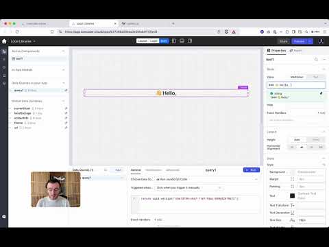 Lowcoder Tutorial - UUID Generator Function in Lowcoder